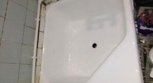 Обновление душевого поддона акрилом | Губкин